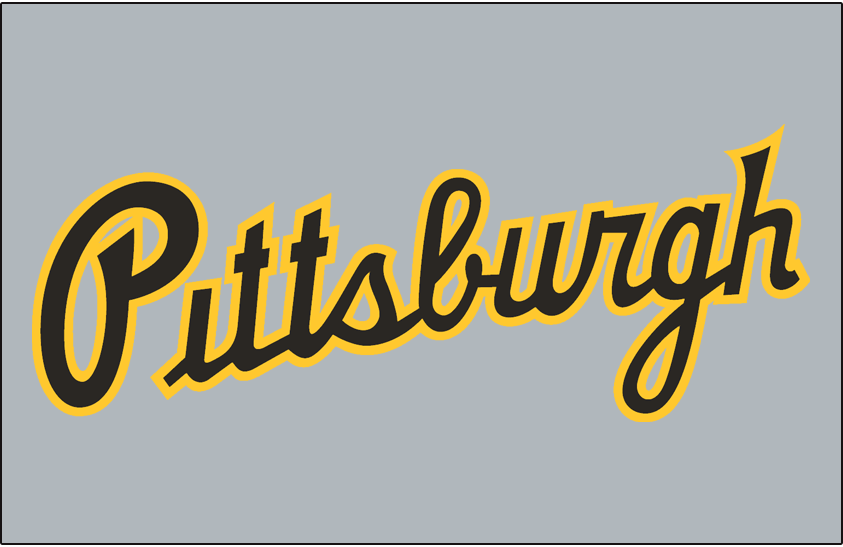 Pittsburgh Pirates 1990-1996 Jersey Logo vinyl decal